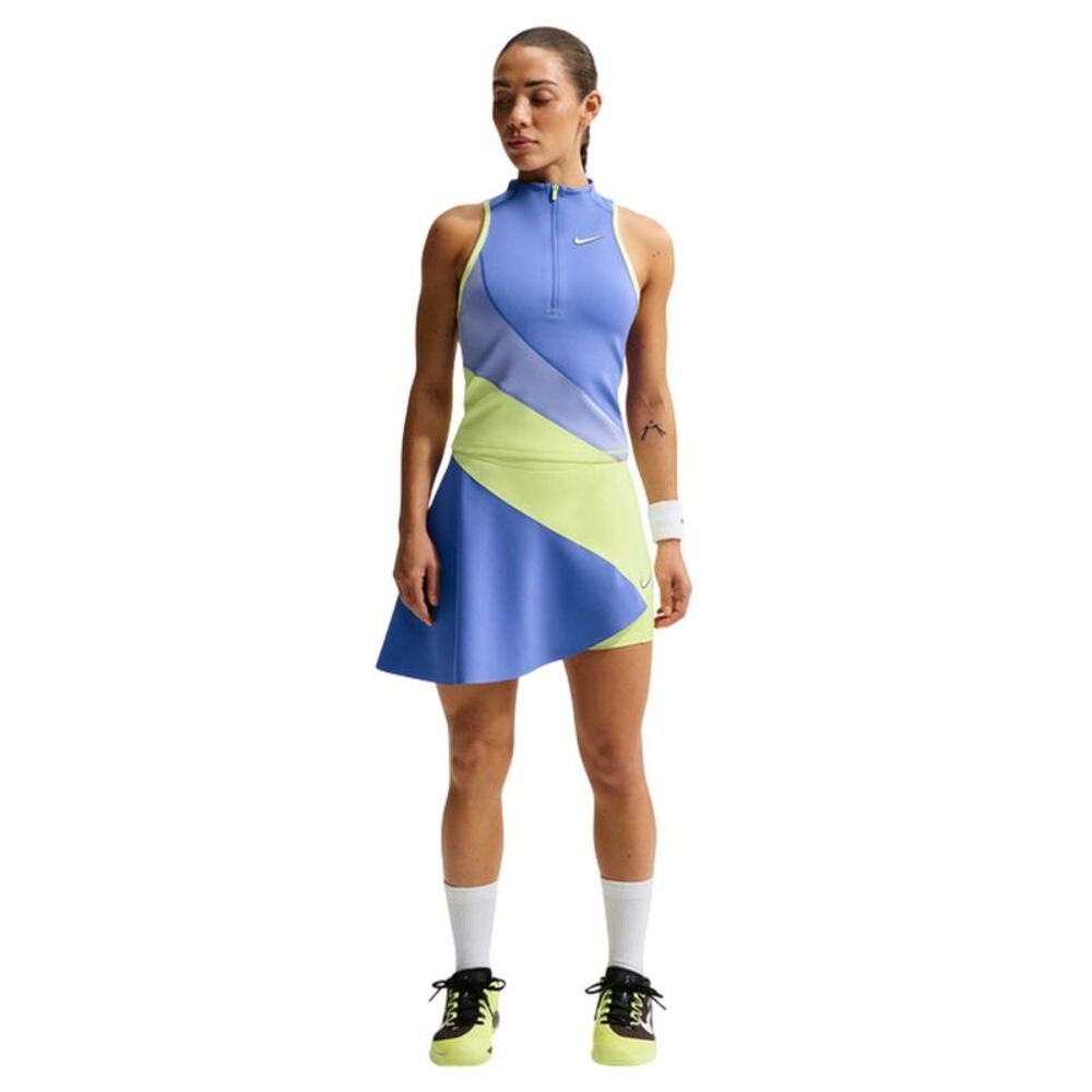 Nike Womens/Ladies Colour Block Tennis Skirt / Light Lemon Twist